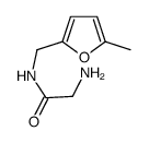 2-amino-N-((5-methylfuran-2-yl)methyl)acetamide Structure