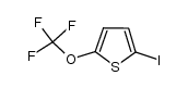 2-iodo-5-(trifluoromethoxy)thiophene结构式