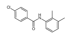 4-chloro-N-(2,3-dimethylphenyl)benzamide结构式