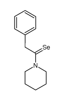 N-Piperidino-α-phenylselenoacetamide结构式