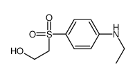 2-[4-(Ethylamino)phenylsulfonyl]ethanol structure