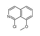 1-氯-8-甲氧基异喹啉结构式