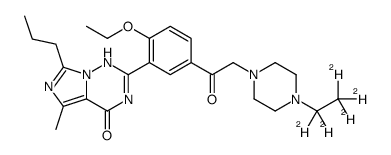 Vardenafil Acetyl-d5 Analogue结构式