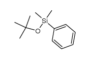 tert-butoxydimethylphenylsilane结构式