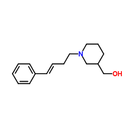 [1-((E)-4-Phenyl-but-3-enyl)-piperidin-3-yl]-Methanol Structure