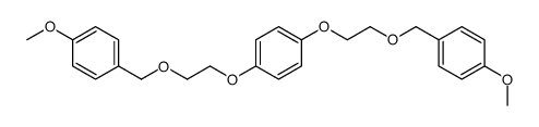 1,4-bis[2-[(4-methoxyphenyl)methoxy]ethoxy]benzene Structure