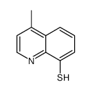 4-methylquinoline-8-thiol结构式