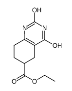 2,4-二羟基-5,6,7,8-四氢喹唑啉-6-甲酸乙酯结构式