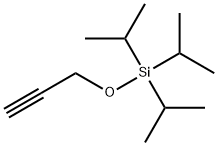 triisopropyl(prop-2-yn-1-yloxy)silane Structure