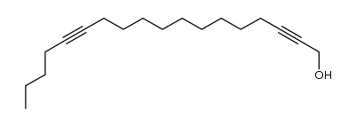 2,13-octadecadiyn-1-ol Structure