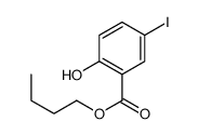 Butyl 2-hydroxy-5-iodobenzoate Structure