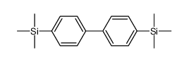 trimethyl-[4-(4-trimethylsilylphenyl)phenyl]silane Structure