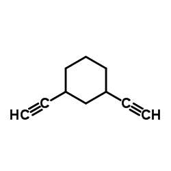 Cyclohexane, 1,3-diethynyl- (9CI)结构式