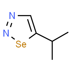 1,2,3-Selenadiazole,5-(1-methylethyl)-(9CI) structure