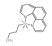 5-butyl-5,5,5-trichloro-5H-5l6-[1,3,2]diazastannolo[1,5,4,3-lmn][1,10]phenanthroline Structure