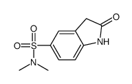 N,N-dimethyl-2-oxo-1,3-dihydroindole-5-sulfonamide Structure