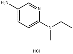 N2-Ethyl-N2-methylpyridine-2,5-diamine dihydrochloride Structure