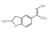 1-(2-METHYL-2,3-DIHYDROBENZO[B]FURAN-5-YL)ETHAN-1-ONE OXIME Structure