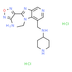 SB 747651A dihydrochloride Structure