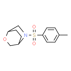 5-Tosyl-2-oxa-5-azabicyclo[2.2.2]octane结构式