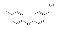 [4-(4-methylphenoxy)phenyl]methanol结构式