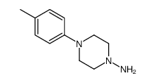 1-Piperazinamine,4-(4-methylphenyl)-(9CI) structure