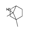 4,7,7-trimethyl-2-azabicyclo[2.2.1]heptane结构式