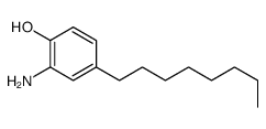 2-amino-4-octylphenol Structure