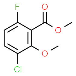 Methyl 3-chloro-6-fluoro-2-methoxybenzoate picture