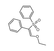 (Z)-β-ethoxy-α-(phenylsulfonyl)styrene Structure
