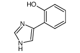 2-(1H-imidazol-4-yl)phenol Structure