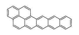 naphtho(2,1,8-uva)pentacene结构式
