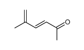 3,5-Hexadien-2-one, 5-methyl-, (E)- (8CI,9CI)结构式