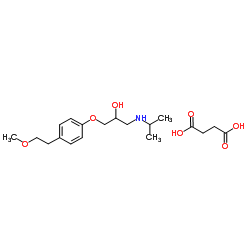 Metoprolol (succinate)结构式