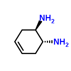 (1R,2R)-4-CYCLOHEXENE-1,2-DIAMINE结构式