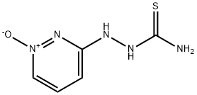 Hydrazinecarbothioamide, 2-(1-oxido-3-pyridazinyl)- Structure