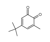 3-Methyl-5-tert-butyl-benzochinon-(1,2)结构式