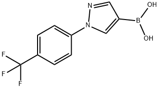 1-(4-Trifluoromethylphenyl)-1H-pyrazole-4-boronic acid图片