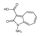 Cyclohepta[b]pyrrole-3-carboxylic acid, 1-amino-1,2-dihydro-2-oxo- (7CI,9CI)结构式