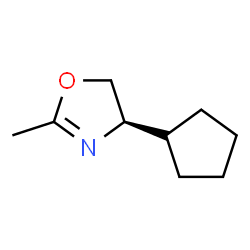 Oxazole, 4-cyclopentyl-4,5-dihydro-2-methyl-, (4R)- (9CI) picture