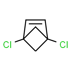 Bicyclo[2.1.1]hex-2-ene, 1,4-dichloro- (9CI)结构式
