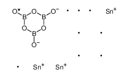 Boroxin,tris[(trimethylstannyl)oxy]- (9CI) Structure