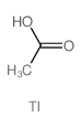 thallic acetate structure