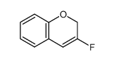 2H-1-Benzopyran,3-fluoro-(9CI) Structure