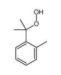 1-(2-hydroperoxypropan-2-yl)-2-methylbenzene Structure