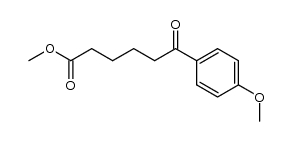 methyl 6-(4-methoxyphenyl)-6-oxohexanoate Structure