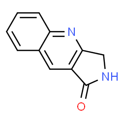 1H-Pyrrolo[3,4-b]quinolin-1-one, 2,3-dihydro-结构式