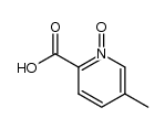 5-methylpicolinic acid N-oxide结构式