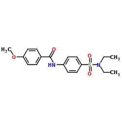 N-[4-(Diethylsulfamoyl)phenyl]-4-methoxybenzamide Structure