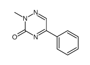 2-methyl-5-phenyl-1,2,4-triazin-3-one结构式